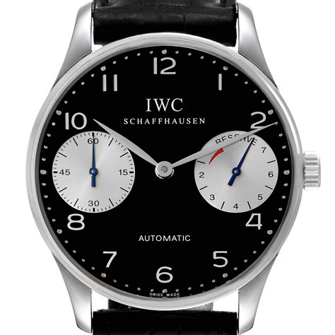 iwc 7 day portuguese|iwc portugieser chronograph price.